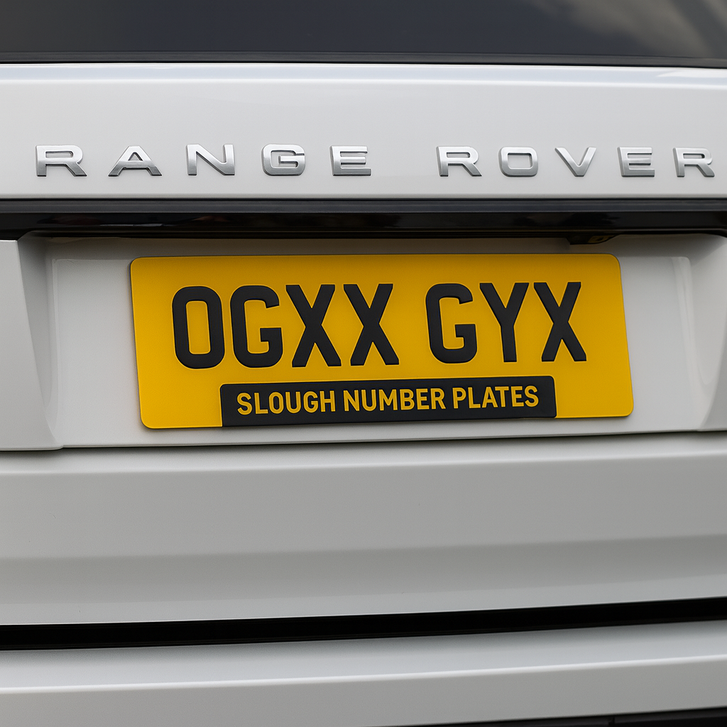 Range Rover Rear Number Plate – Premium Fit in Slough & UK
